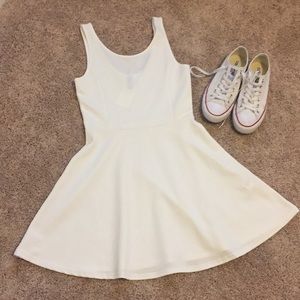 White tank dress